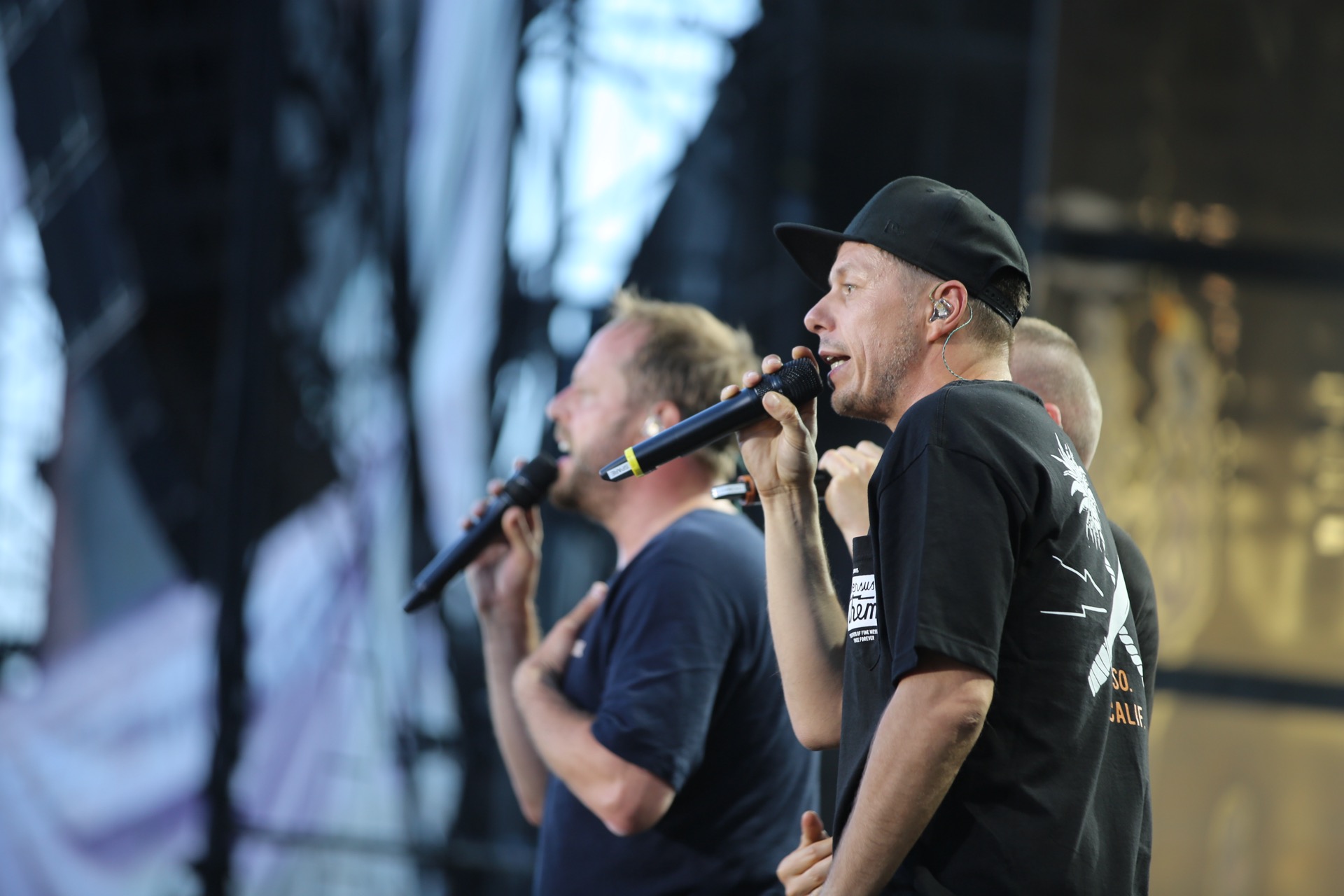 Die Fantastischen Vier live auf der Bühne
