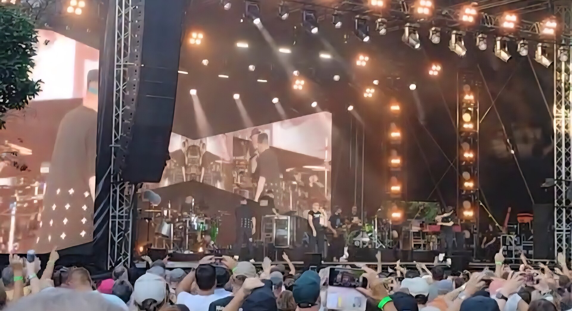Die Fantastischen Vier live auf der Bühne